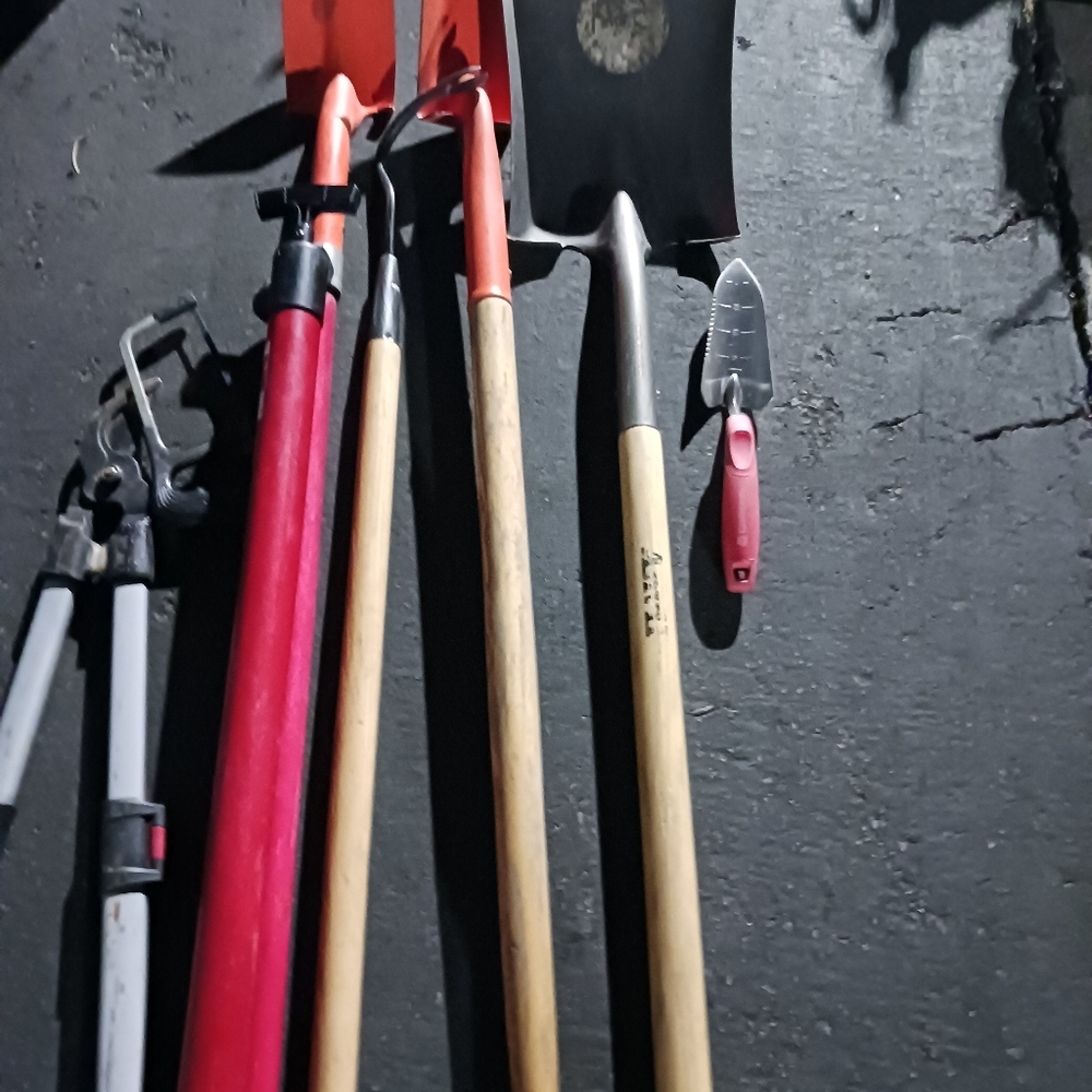 Gardening tools.